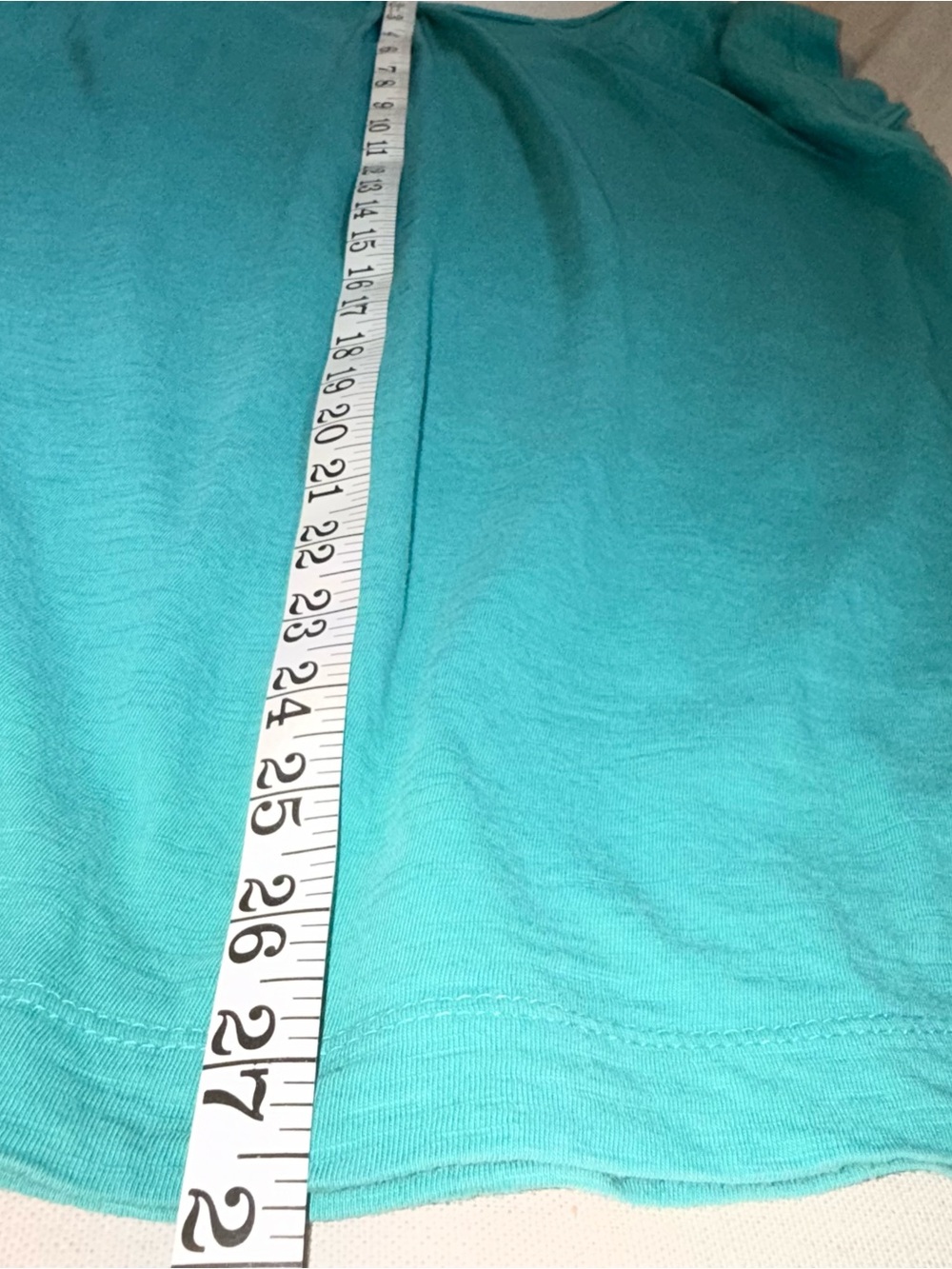 Eddie Bauer Short Sleeve Tee Teal Green with Tan Details Size XL - Picture 10 of 12